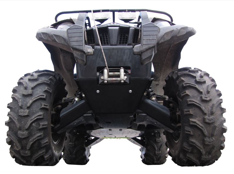 Plastic skid plates Yamaha Grizzly 550 02.1170