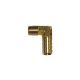 Žalvario jungtis 90 °, kad prisuktumėte 1/4 "x 1/2"