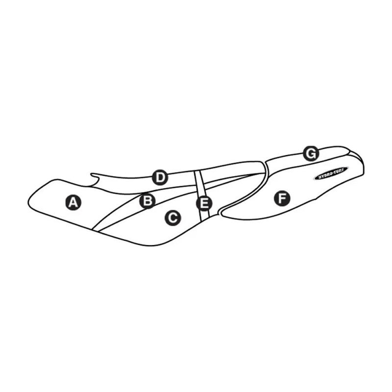 Individualizuotas „Seadoo GTX“ (96-99) / GTI (97-00) „Seadoo GTX“ (97-00)