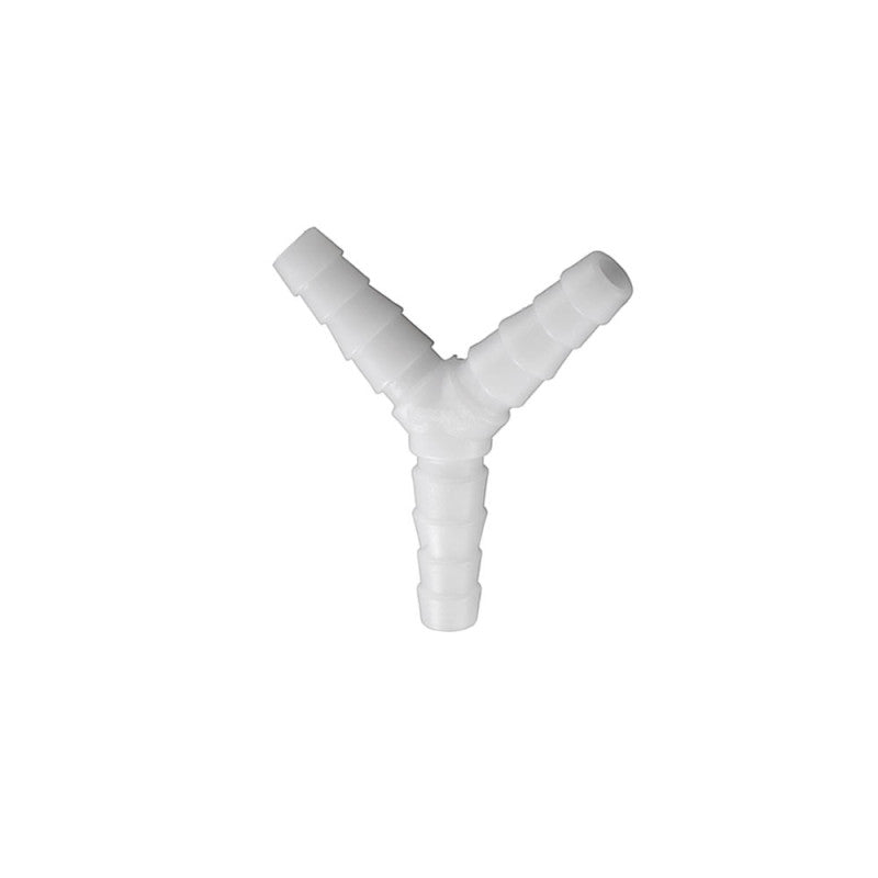 Y plastikas 3/8 x 3/8 x 3/8 balta