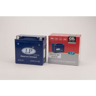 Battery gel Honda Kawasaki Suzuki GTX14-BS
