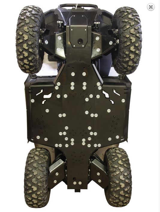 Plastic skid plates CFMOTO CFORCE 450/520-L (2022+) 02.28700