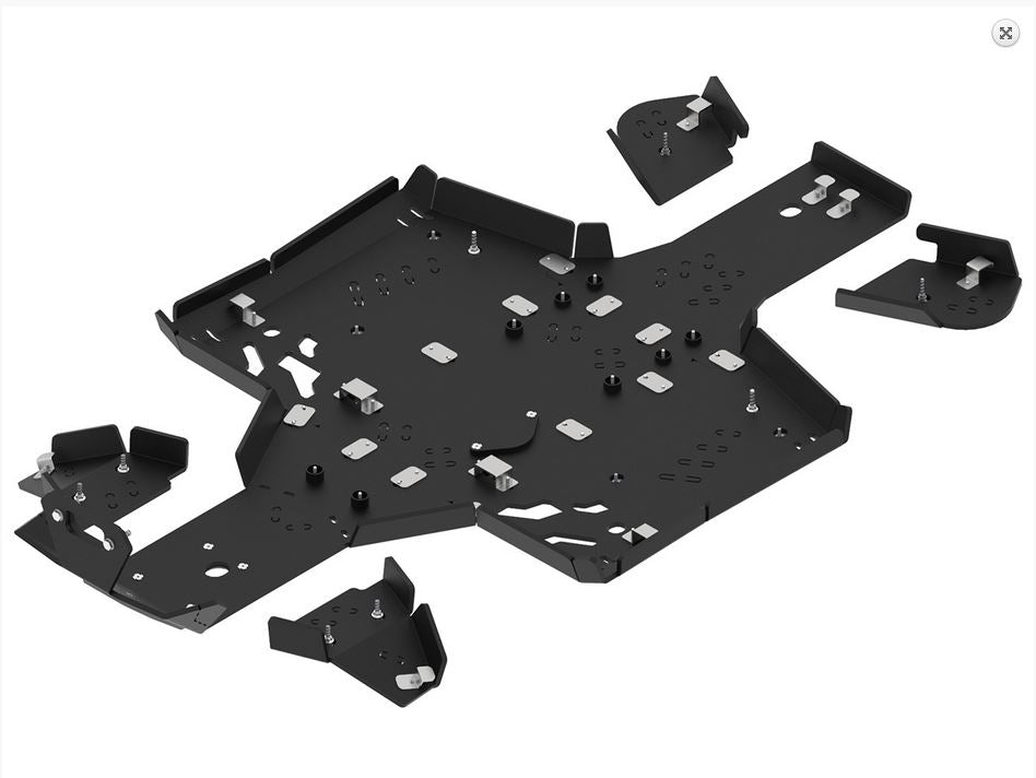Plastic skid plates CFMOTO CFORCE 450/520-L (2022+) 02.28700