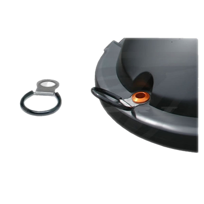 Tow ring for front bolt