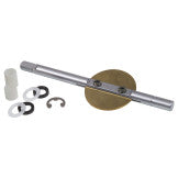 38 mm Mikuni karbiuratoriaus velenas su droselio droseliu