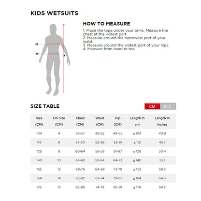 Jobe Malmö Kids 5/3mm wetsuit
