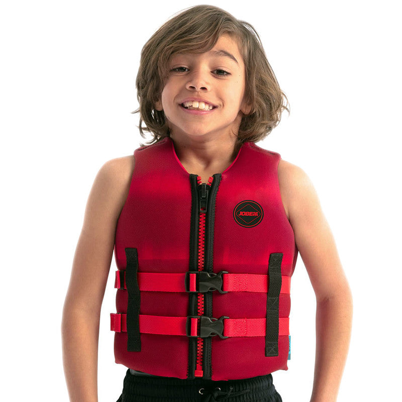 Jobe Neoprene vaikų liemenė raudona