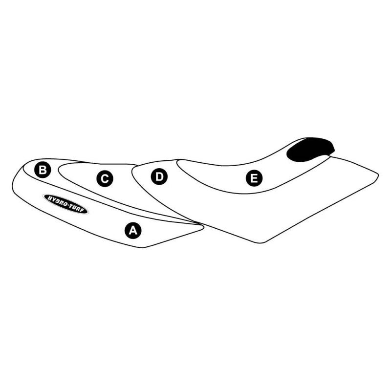 Individualus „Seadoo GTX DI“ (02-03)/GTX 4-TEC (02-06)/RXT (05-09)/GTX LTD/GTX Wake (06-08)/Wake Pro 215 (09)