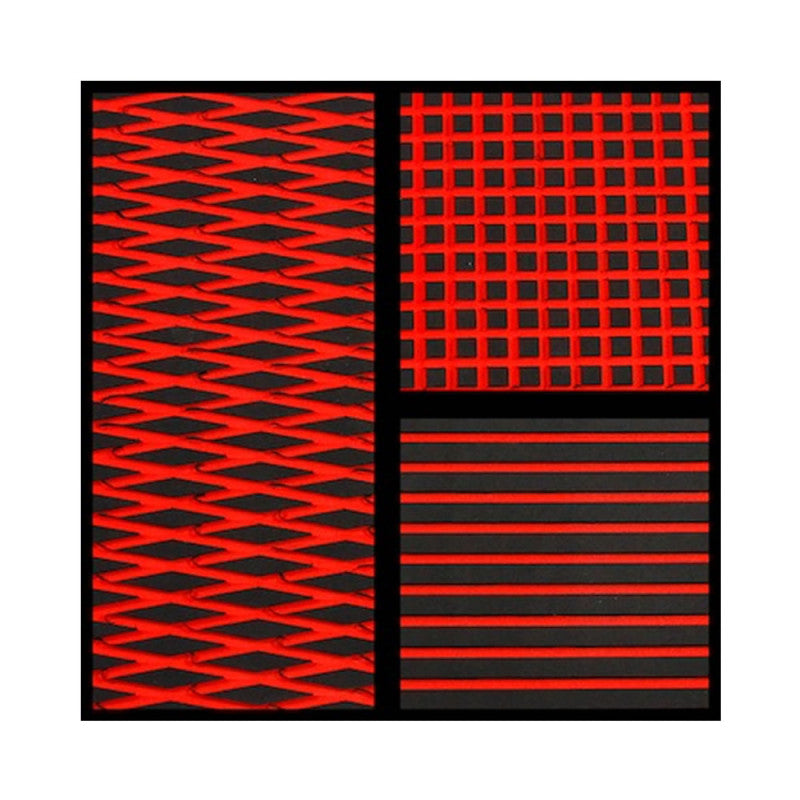 „Hydro-Turf“ lapas 2 tonos juodos ant raudonos