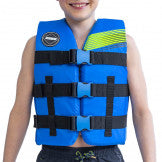 Jobe Nylon Progress 30–40 kg. Mėlynosios vaikų liemenė