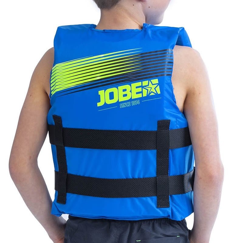 Jobe Nylon Progress 30–40 kg. Mėlynosios vaikų liemenė