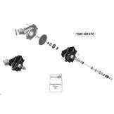 Rinkinio diskai d'embrayage de compreseur pour seadoo 4t