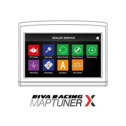 „Module Home Service Yamaha“, „Seadoo“, „Kawasaki“ ir „Polaris“ - „Maptuner X“ (1 prenumeratos metai)