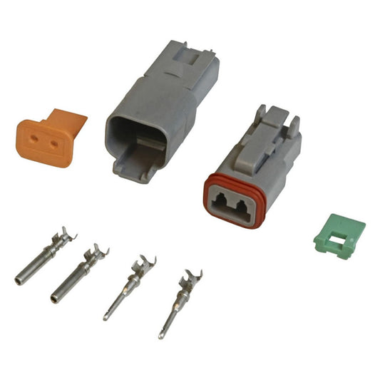 MSD Deutsch Grey 2 PIN vandeniui atspari jungtis