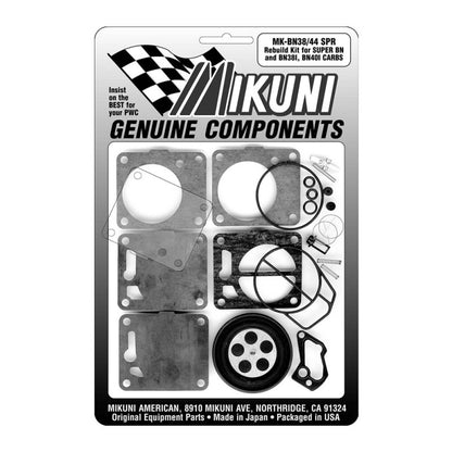 Originalus „Mikuni“ karbiuratoriaus atstatymas „SBN 38/44/46“ ir „38i/40i“ serijose