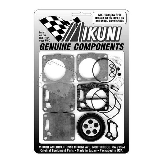 Originalus „Mikuni“ karbiuratoriaus atstatymas „SBN 38/44/46“ ir „38i/40i“ serijose