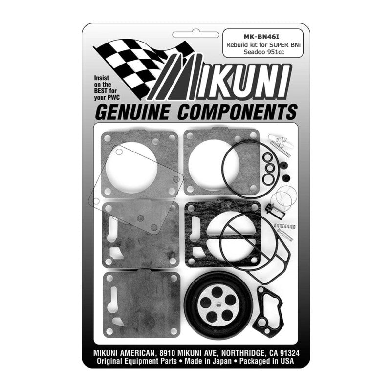 Originalus „Mikuni Seadoo 46i“ serijos karbiuratoriaus atstatymo rinkinys