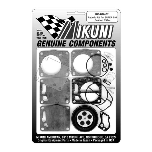 Originalus „Mikuni Seadoo 46i“ serijos karbiuratoriaus atstatymo rinkinys