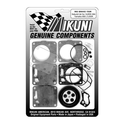 Originalus „Mikuni Yamaha 44i“ serijos karbiuratoriaus atstatymo rinkinys